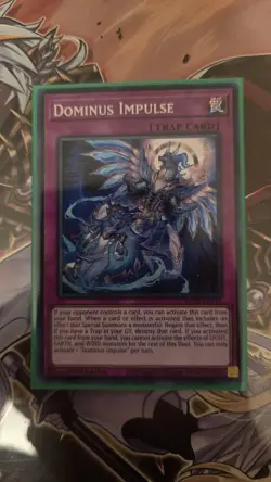 Yu-Gi-Oh! Dominus Impulse ROTA-EN079 Secret Rare 1st Edition - Image 1