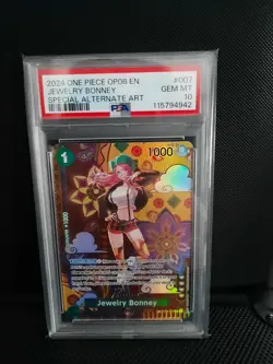 2024 One Piece ST02-007 Jewelry Bonney SP PSA 10 Two Legends English - Image 2