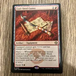 Magic The Gathering: Tarkir Dragonstorm Cori-steel Cutter NM Condition - Image 1