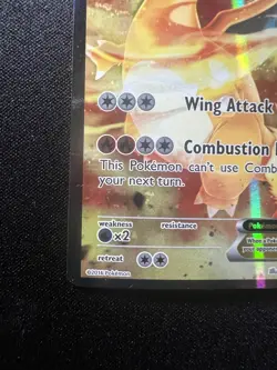 Pokemon TCG Charizard EX Black Star Full Art Holo Promo Card #XY121 Lp - Image 2