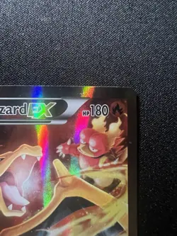 Pokemon TCG Charizard EX Black Star Full Art Holo Promo Card #XY121 Lp - Image 4