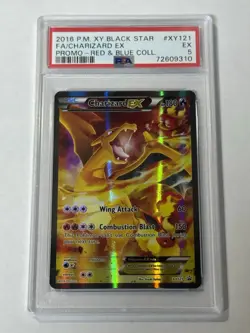 Pokemon Charizard EX XY121 Black Star Promo Holo - Image 1