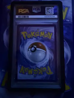 Charizard EX XY121 Red & Blue Collection Promo Card PSA 8 with Card Guard - Image 2