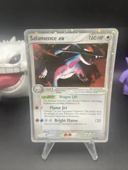 2005 Salamance EX 103/107 Deoxys Holo Rare Pokemon TCG Card - Image 1