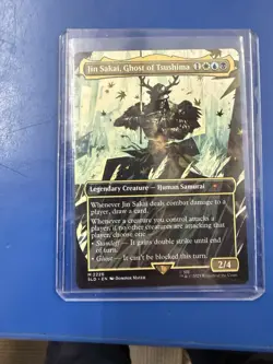 Wizards MTG Jin Sakai, Ghost of Tsushima SLD Legendary Creature 2/4 - Image 1