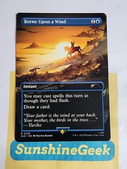 Borne Upon a Wind Secret Lair Ghost of Tsushima Regular - Image 1