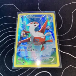 Pokemon TCG Latias XY78 Full Art Black Star Holo Promo Front Good Back Bad HP - Image 1
