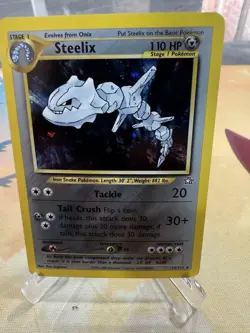 Steelix 15/111 Holo Rare Neo Genesis Set Pokemon Card WoTC - Image 1
