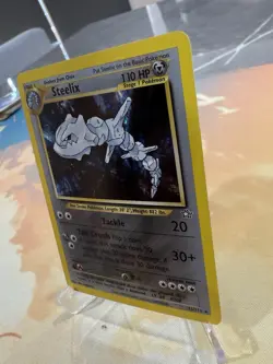 Steelix 15/111 Holo Rare Neo Genesis Set Pokemon Card WoTC - Image 2