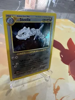 Steelix 15/111 Holo Rare Neo Genesis Set Pokemon Card WoTC - Image 3