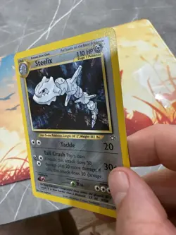 Steelix 15/111 Holo Rare Neo Genesis Set Pokemon Card WoTC - Image 5