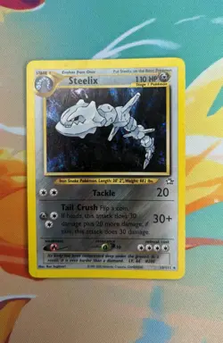 Steelix 15/111 Neo Genesis Set Holo Rare Pokemon - Image 1
