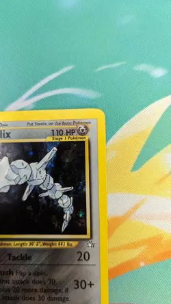 Steelix 15/111 Neo Genesis Set Holo Rare Pokemon - Image 2