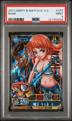 2011 ONE PIECE ONEPY BERRY MATCH IC VOL.2 #CP3 NAMI PSA 9 - Image 1