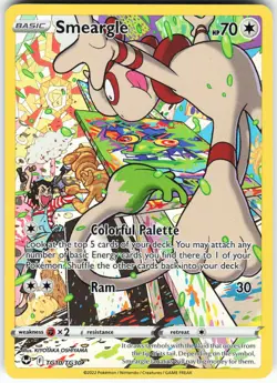 Smeargle TG10/TG30 Pokemon SWSH12: Silver Tempest Trainer Gallery Ultra Rare NM - Image 1