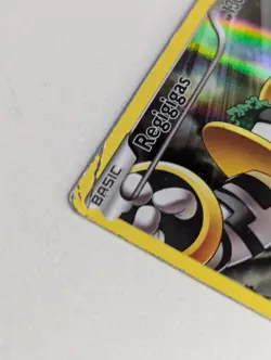 Pokemon TCG 2015 XY Black Star Promo Regigigas Holo Full Art XY82 DM - Image 3