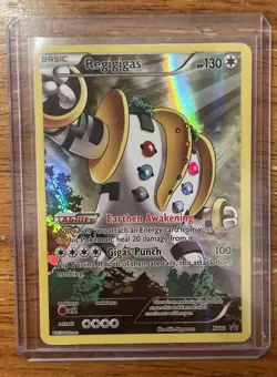 Pokemon TCG Regigigas XY82 Black Star Promos Holo - Image 1