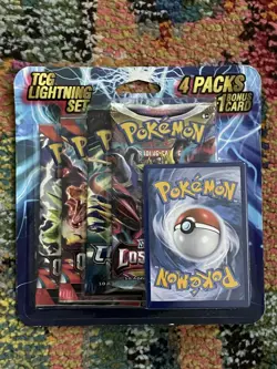 Lot Of 2 - Pokemon TCG Lightning Set 4 Packs + 1 Card Factory Sealed - Image 3