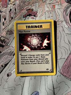 Max Revive | Gym Challenge 117/132 | Vintage 2000 Pokemon Card | Excellent - Image 1