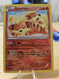 POKEMON LEGENDARY TREASURES GROWLITHE #RC4/RC25 RADIANT COLLECTION VLP - Image 1
