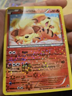 POKEMON LEGENDARY TREASURES GROWLITHE #RC4/RC25 RADIANT COLLECTION VLP - Image 2