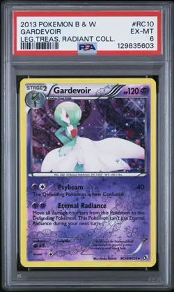 2013 POKEMON LEGENDARY TREASURES RADIANT COLLECTION RC10 GARDEVOIR PSA 6 EX-MT - Image 1