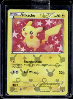 2013 Pokemon Legendary Treasures Pikachu Radiant Collection Reverse Holo #RC07 - Image 1