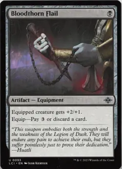 Bloodthorn Flail U The Lost Caverns of Ixalan 93 LP-NM - Image 1