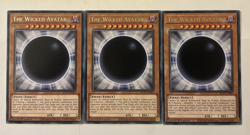 ☆ 3 x KICO-EN061 THE WICKED AVATAR RARE 1ST EDITION YuGiOh ☆ - Image 1