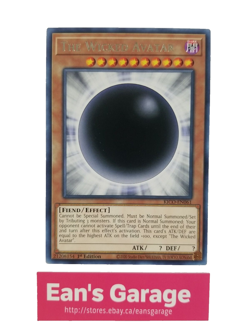 YuGiOh! card The Wicked Avatar 1st Edition KICO-EN061 King's Court - Rare, Mint - Image 1