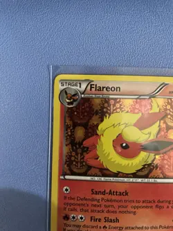 Flareon BW88 Black Star Promo Holo Pokemon Card Lightly Played - Image 2