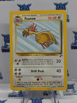 Fearow Base Set 2 Pokemon 41/130 LP - Image 1