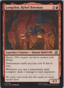 MTG Normal Longshot, Rebel Bowman U Avatar: The Last Airbender: Eternal-Legal 12 - Image 1