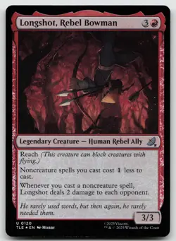 Longshot, Rebel Bowman U Foil Avatar: The Last Airbender: Eternal-Legal 120 NM - Image 1
