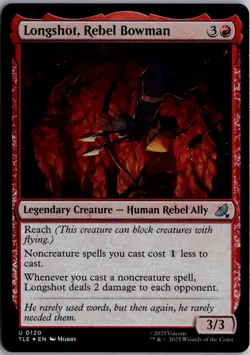 Longshot, Rebel Bowman U Avatar: The Last Airbender: Eternal-Legal 120 NM Foil M - Image 1