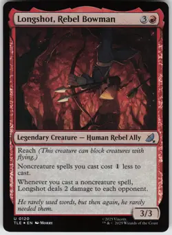 Longshot, Rebel Bowman U Avatar: The Last Airbender: Eternal-Legal 120 NM - Image 1