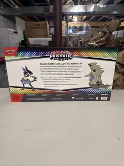 Pokemon Lucario Ex Tyranitar Ex Premium Collection Sams Club Prismatic SEALED - Image 2