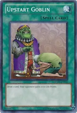 *** UPSTART GOBLIN *** YUGIOH DEM1-EN014, MINT CONDITION - Image 1