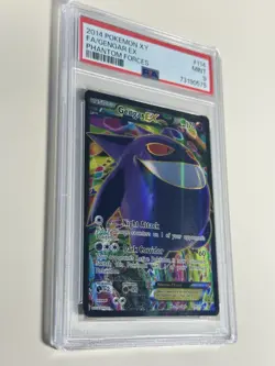 Gengar EX #114 PSA 9 MINT Full Art 2014 XY Pokemon Phantom Forces very low pop - Image 4
