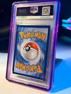 2014 Pokemon Gengar EX XY Phantom Forces Full Art #114 PSA 9 - Image 2
