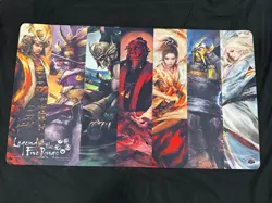 Legend of the Five Rings Card Game L5R LCG Playmat Clan Champions - Unused - Image 1