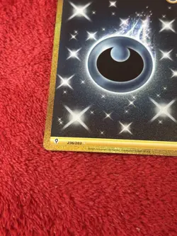 Darkness Energy (Secret) 236/203 SWSH07: Evolving Skies Holo Pokemon Card Nm - Image 3