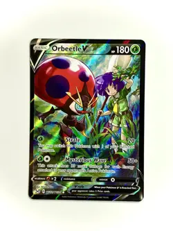 Pokemon Cards Orbeetle V TG12/TG30 Lost Origin Trainer Gallery Holo Rare V NM - Image 1