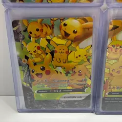 Pikachu V-UNION - SWSH Promos #SWSH139-142 Promo Holo 4-Card Full Set • ENG • NM - Image 4