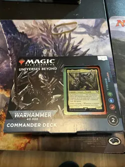 WOTC MTG - Universes Beyond: Warhammer 40,000 Tyranid Swarm Commander Deck New - Image 1