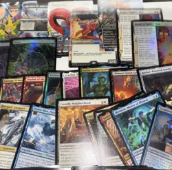 Magic the Gathering Spider-Man Mixed Rare Cards Lot 50+ TCG LP - Image 2