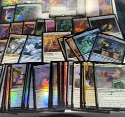 Magic the Gathering Spider-Man Mixed Rare Cards Lot 50+ TCG LP - Image 3