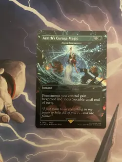 Heroic Intervention Foil Aerith's Curaga Magic NM MTG Final Fantasy Secret Lair - Image 1
