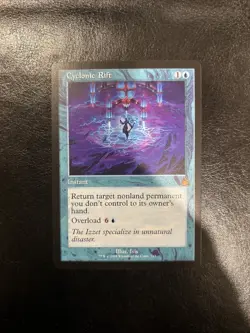MTG Cyclonic Rift (Retro Frame) [Ravnica Remastered] Near Mint​ - Image 1