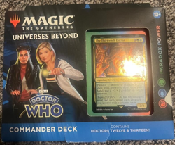 Magic The Gathering: Universes Beyond Doctor Who - Paradox Power Commander Deck - Image 1